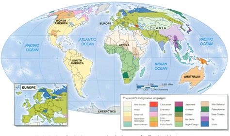 Image result for Language Distribution Map