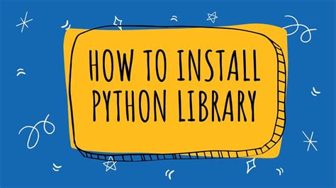 Image result for How to Install Python Library in Cmd