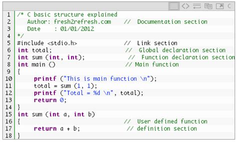 Image result for C Basic Print Code