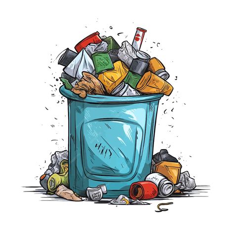 Image result for Garbage Cartoon Drawing