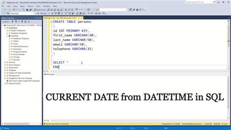 Image result for Extract Date From Date Time SQL