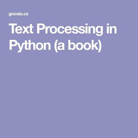 Image result for Text Processing Using Python