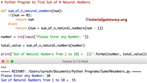 Toradh íomhá ar How to Do Sum Loop Python