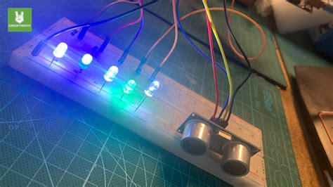 Image result for Ultrasonic LED Arduino