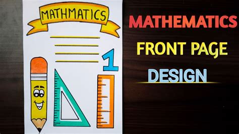 Afbeeldingsresultaten voor Mathematics Project Cover Page