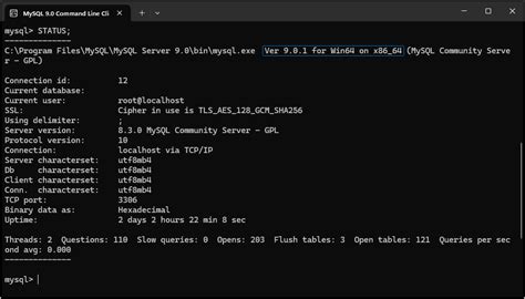 Image result for MySQL Status