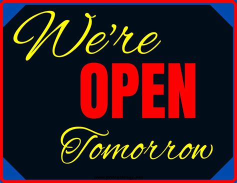 Image result for Neon Open Tomorrow Sign