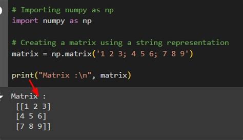 Image result for Matrix in Python
