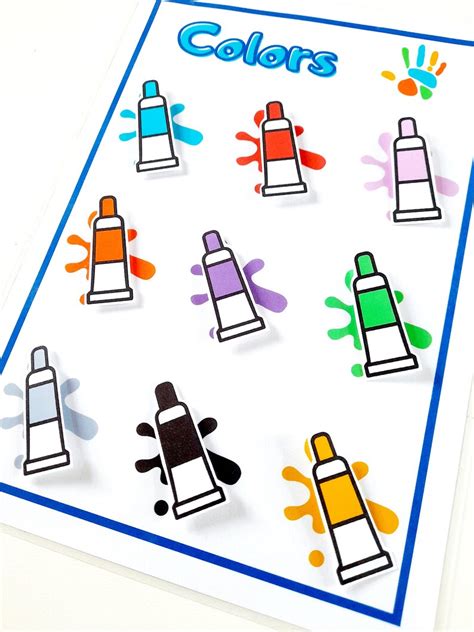 Image result for Color-Matching Activity