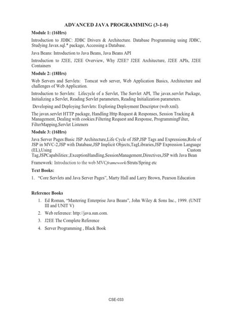 Image result for Java Syllabus