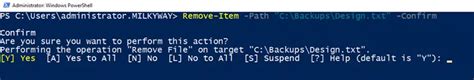 Afbeeldingsresultaten voor PowerShell Delete File. If Exists