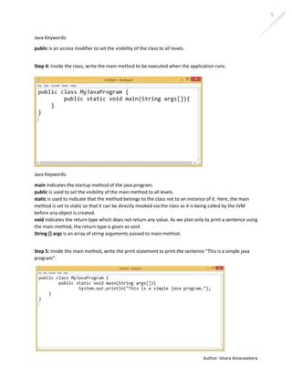 Image result for Writing a Simple Java Program Tutorial