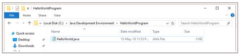 Image result for Java HelloWorld Program in Notepad