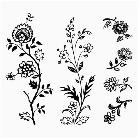 Image result for Floral Design Elements Vector