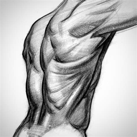 Résultat d’images pour Back Muscles Drawing Arms