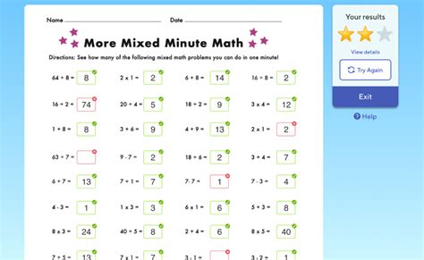 Image result for Math Practice Worksheets Printable