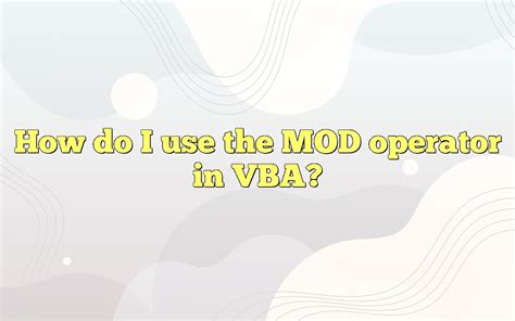 Mod Visual Basic に対する画像結果