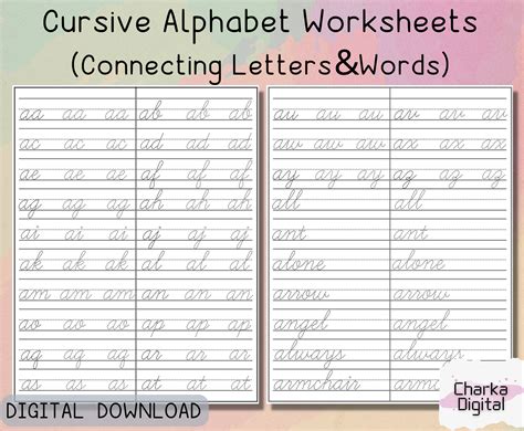 Image result for ABC Cursive Writing Worksheets