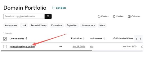 Toradh íomhá ar Sample Subdomain