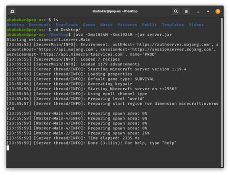 Toradh íomhá ar How to Start a Server in Java Minecraft