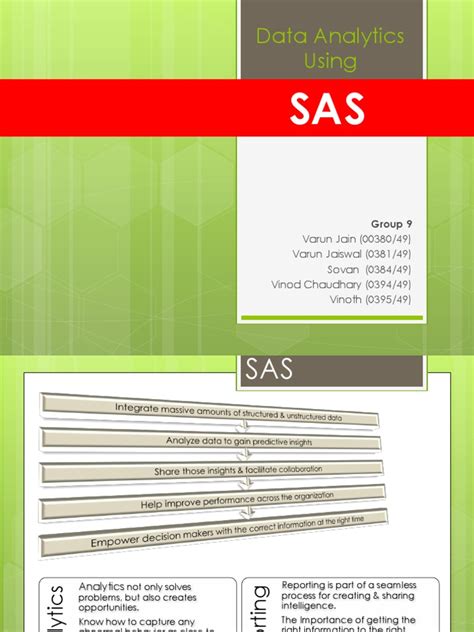 Image result for SAS Data Presentation Example
