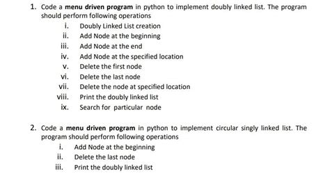 Create a Menu Driven Program in Python に対する画像結果