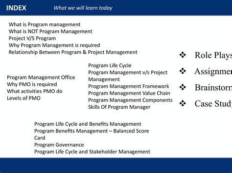 Image result for Program Management Fundamentals