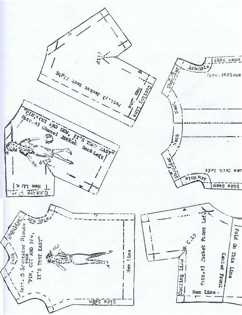 Afbeeldingsresultaten voor Barbie Baby Clothes Patterns