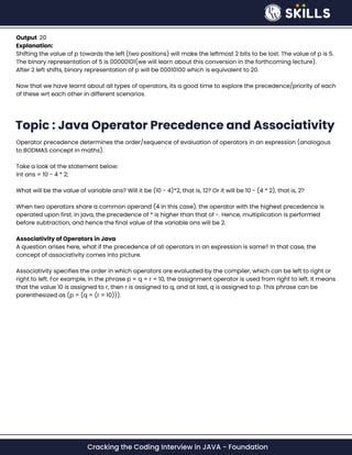 Afbeeldingsresultaten voor Java Associativity