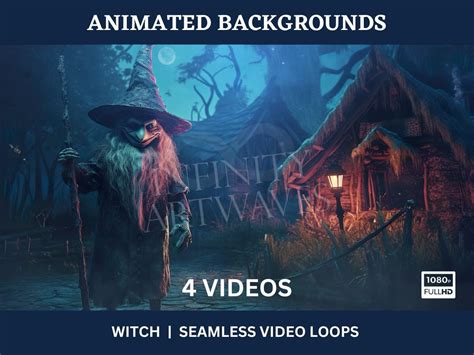 Image result for Animated Witch Window Projection Loop
