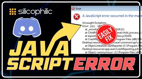 Fatal JavaScript Error Discord-साठीचा प्रतिमा निकाल