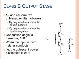 Image result for Class B Amplifier Currents Dead Zone