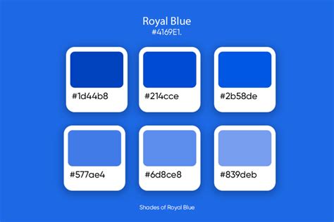 Royal Blue Color Chart with RGB Codes に対する画像結果