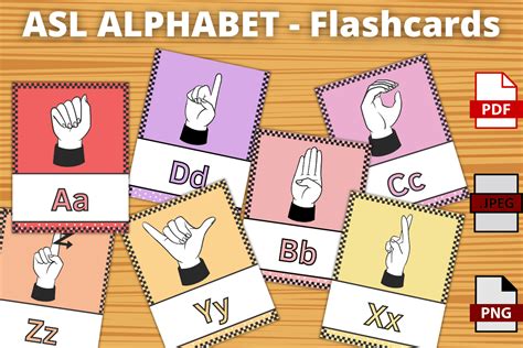 Image result for Sign Language ABC Flash Cards