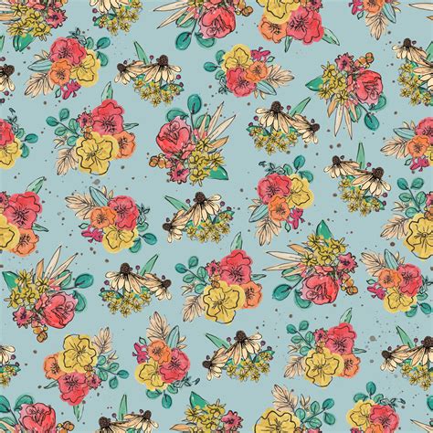 Image result for Flower Repeat Pattern