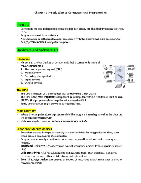 Introduction to Computer Programing Chapter One に対する画像結果