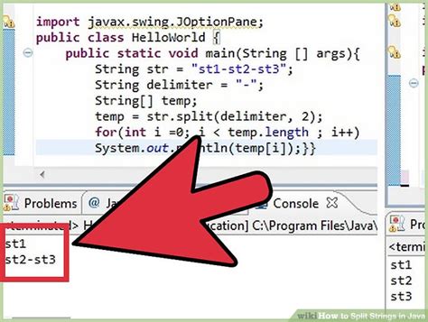 Image result for How to Split Up a String in Java