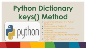 Image result for Python Dictionary Methods with Examples