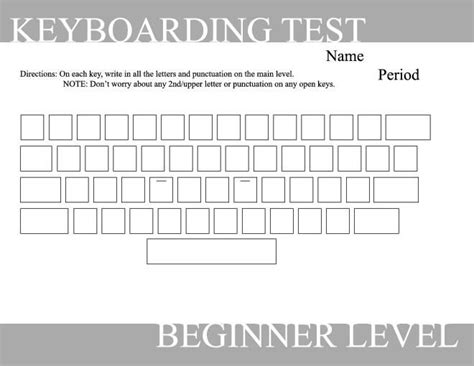 Image result for Computer Keyboard Worksheet