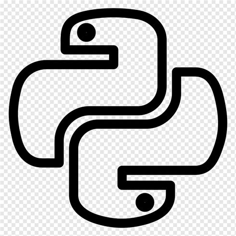 Image result for Python Symbol Black Background