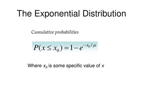 Image result for Exponential Probability Distribution Excel