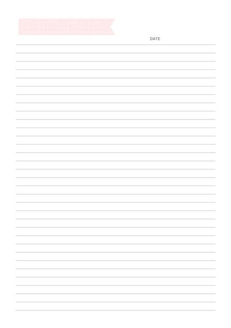 Image result for Note Paper Template