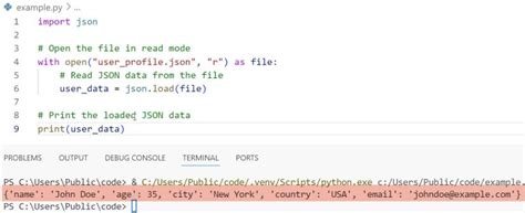 Image result for How to Read JSON File From Python Code