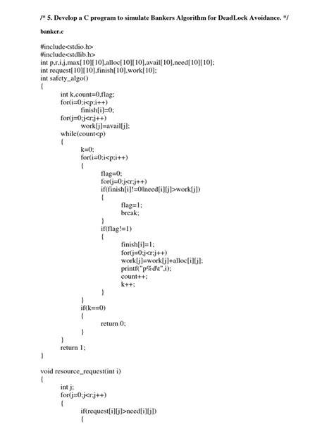 +Bankers Algorithm with Example に対する画像結果