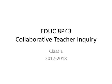 Collaborative Teacher Inquiry に対する画像結果