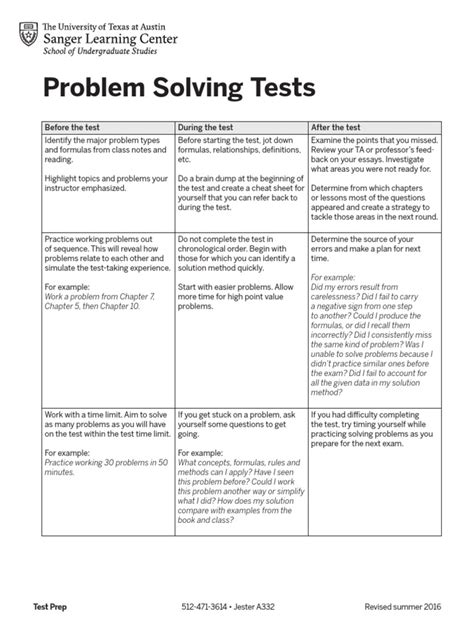 Problem Solving Standard Questions に対する画像結果