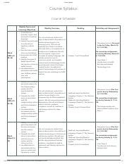 Image result for Syllabus Course Schedule