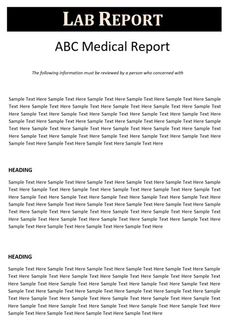 Image result for Completed Lab Report Example