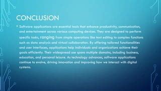 Image result for Conclusion of Application Software