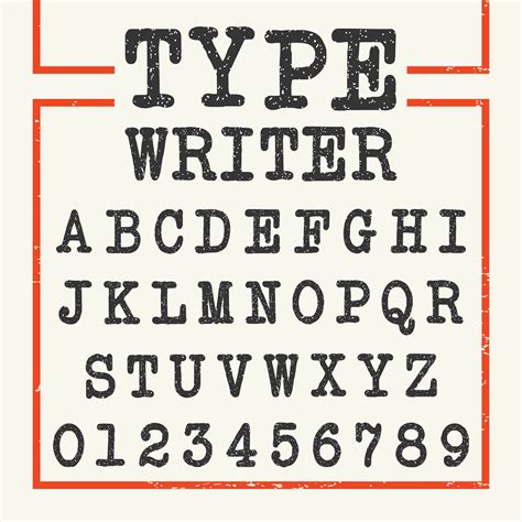 Image result for Typewriter Font